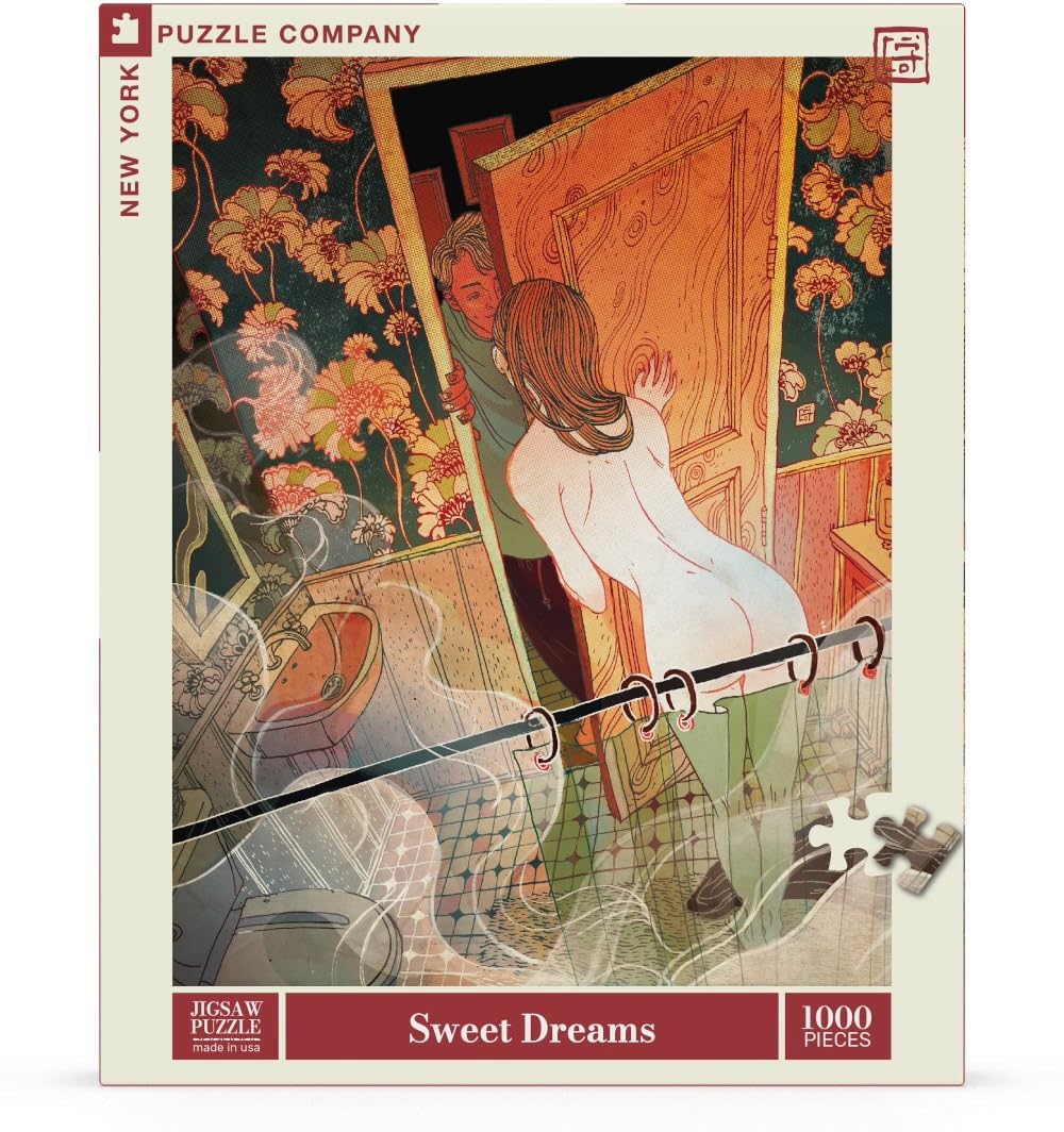 New York Puzzle CompanyVicto Ngai Sweet Dreams - 1000 Piece Jigsaw Puzzle for Adults by Victo Ngai