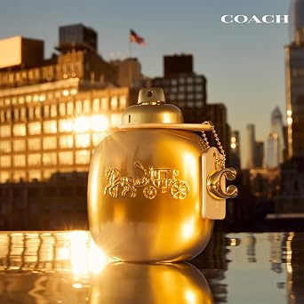 COACH - Gold Parfum - Women's Perfume - Ambery Floral - With Notes of Pink Peppercorn, Almond Blossom & Vanilla