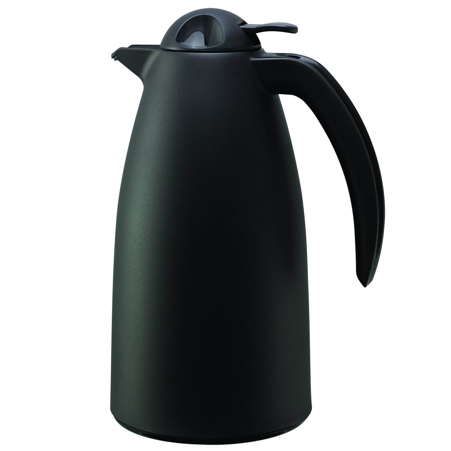 Service Ideas ALPH10BL Alpha Carafe, 1 L, Polyproplyene Plastic, Black