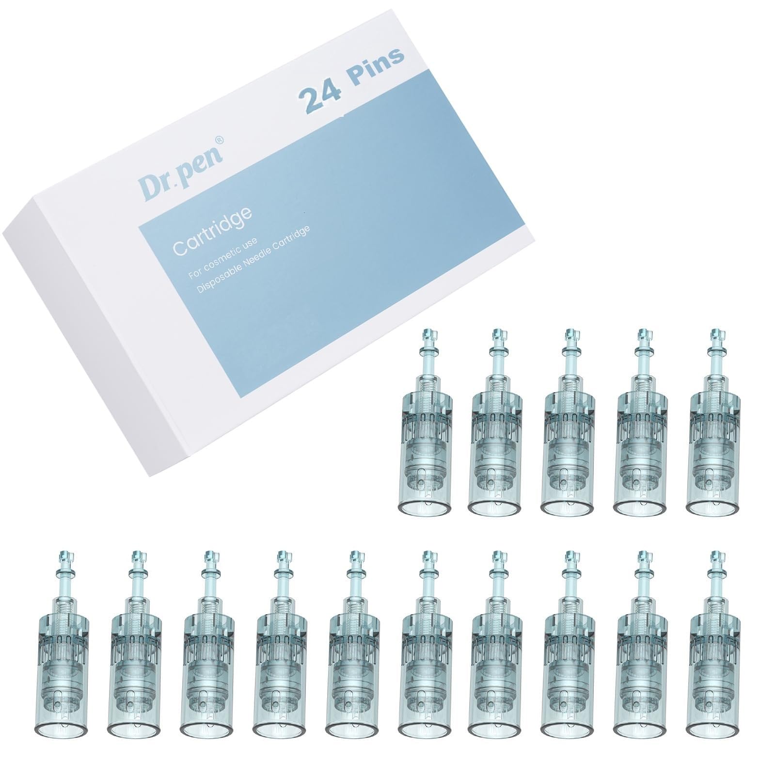 Dr.pen M8 Cartridges 24 Pins - 15Pcs Compatible with Dr.pen M8/M7S