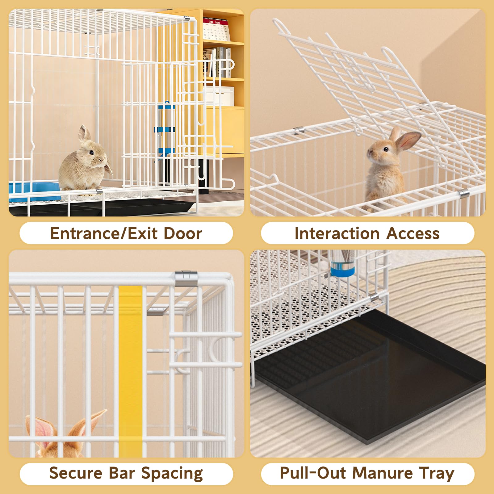 Small Animal Cage - Hamster, Guinea Pig & More -5