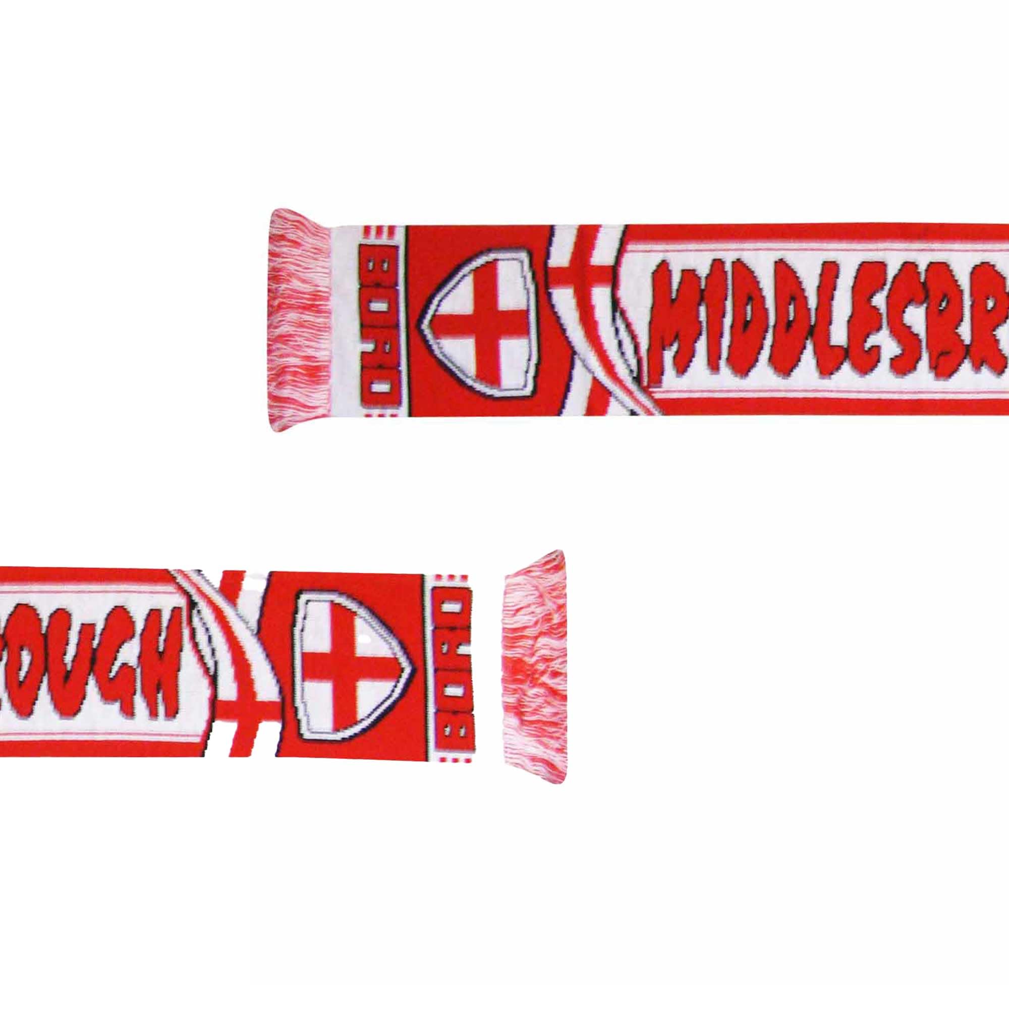 Beyond Happy Middlesbrough Football Fans Riverside Match Day Scarf - The Boro Football Scarf (100% Acrylic) - Image 3