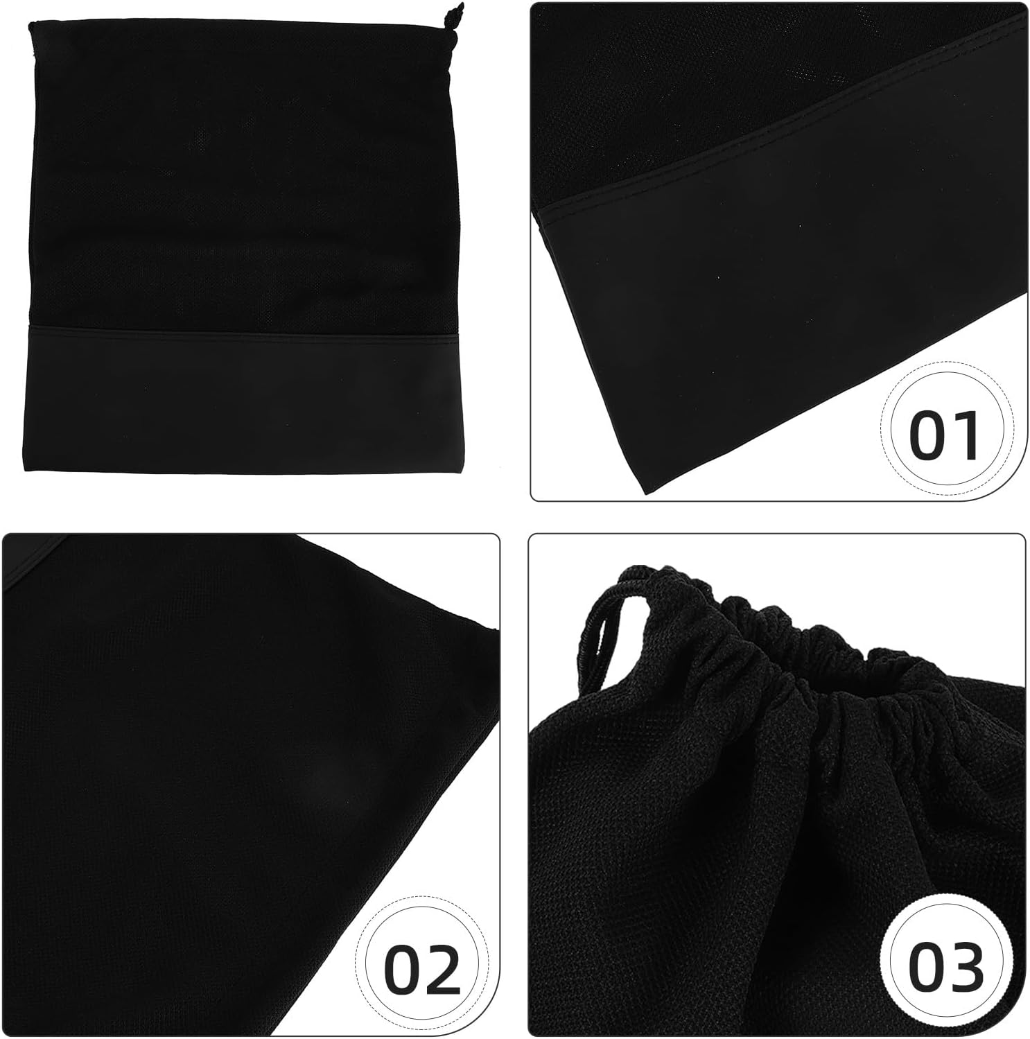 Baseball Glove Bag - Softball Glove Protector Case for Travel and Training - Drawstring Storage Bag for Coaches Players and Outdoor Sports Events 14.2x13.4