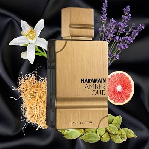 Miniatura 3 de JUSPIT Amber Oud Black Edition Perfume 2.0oz  Exclusiva fragancia oriental y amaderada, de larga duración, ideal para ocasiones especiales  2.0 fl oz