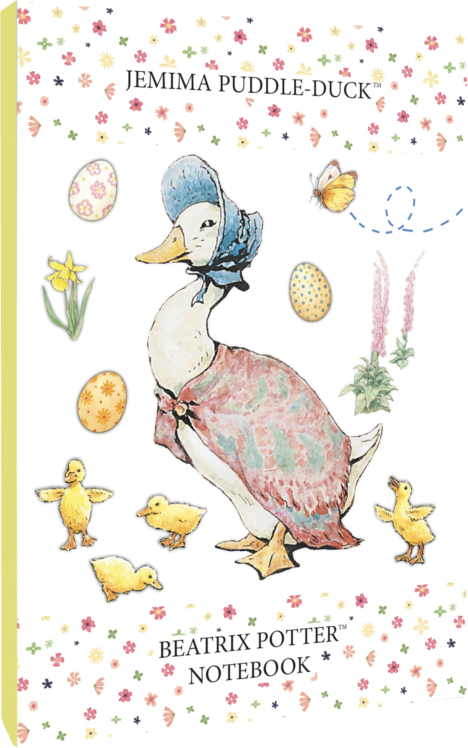 Robert Frederick Beatrix Potter Jemima Puddle-Duck Handbag Pocket A6 Notebook, Multicoloured