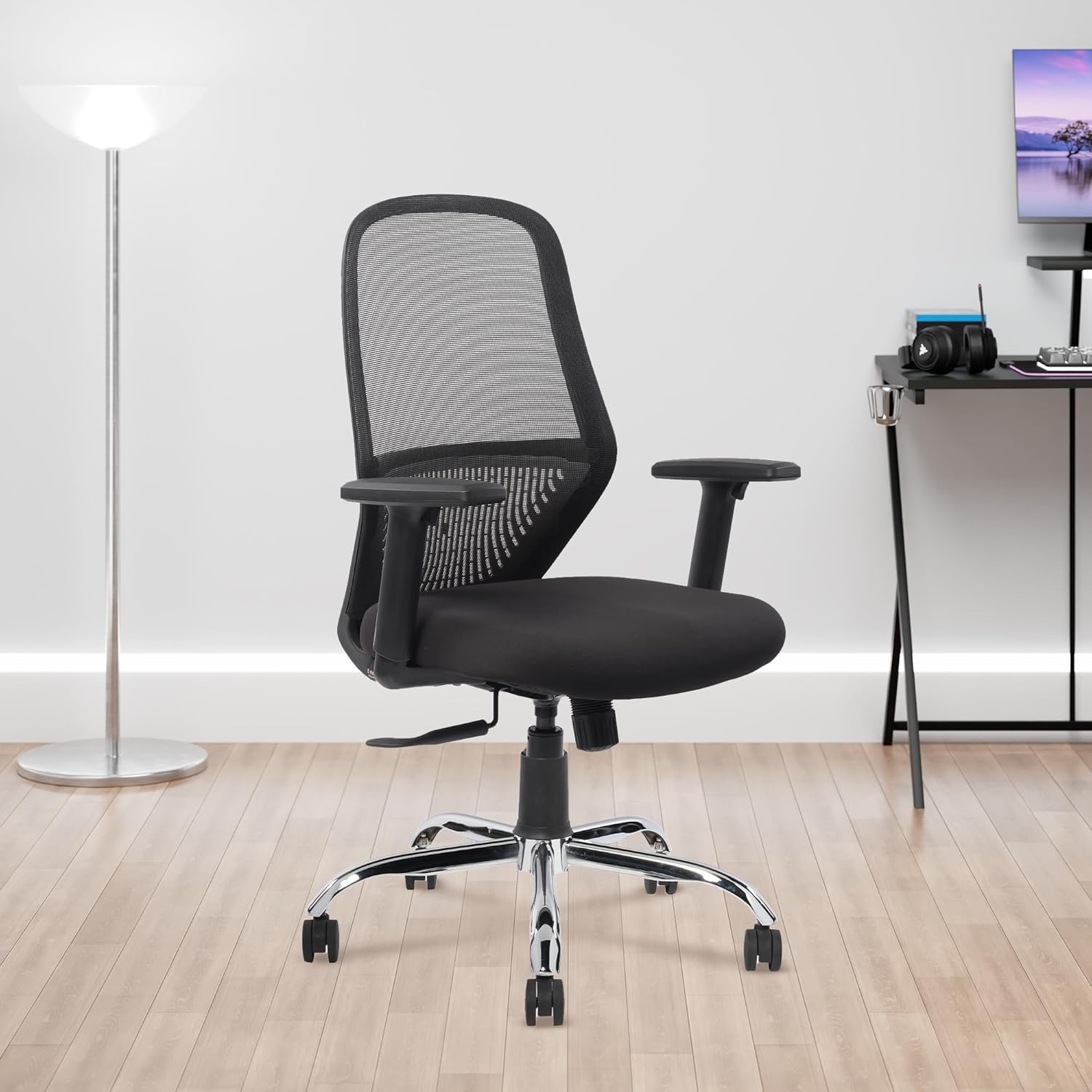 Green Soul® Eva Office Chair, Mid Back Mesh Ergonomic Computer, Desk