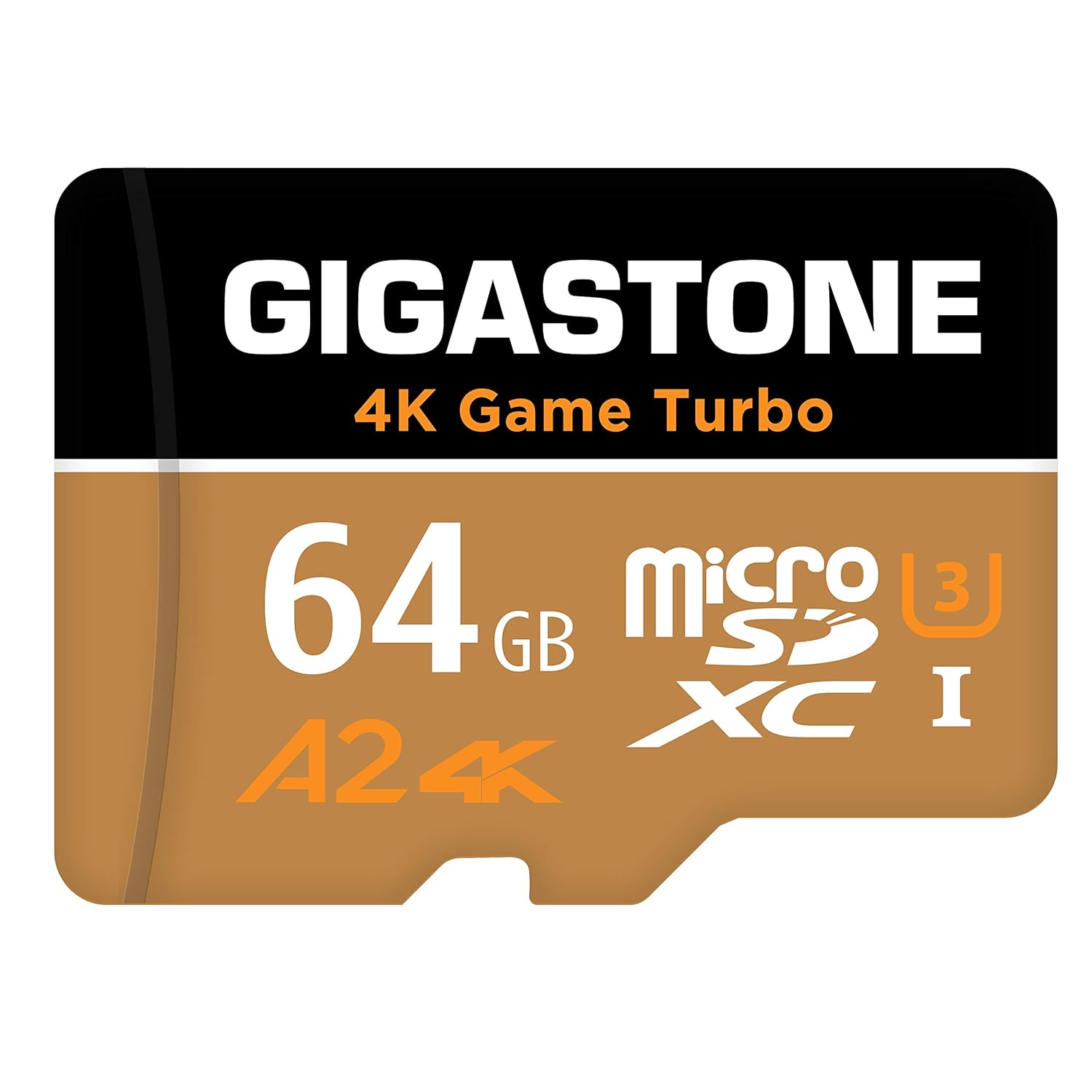 [Gigastone] 64GB Micro SD Card, 4K Game Turbo, MicroSDXC Memory Card