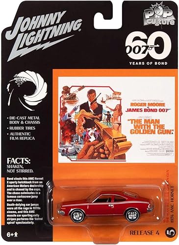 Johnny Lightning - James Bond 1974 AMC Hornet Man con el arma de oro