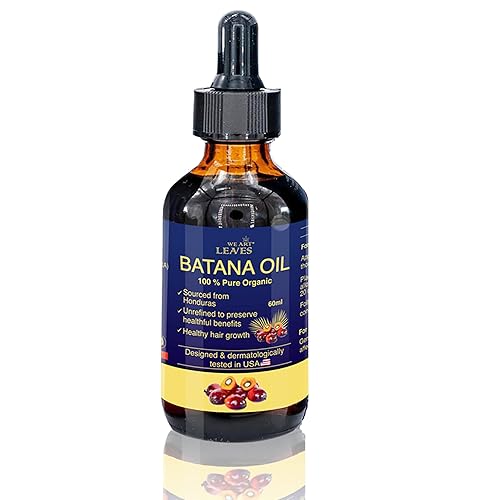 Aceite de batana - 100% puro y natural de Honduras para el crecimiento del cabello, elimina las puntas abiertas, mejora el brillo y la nutrición