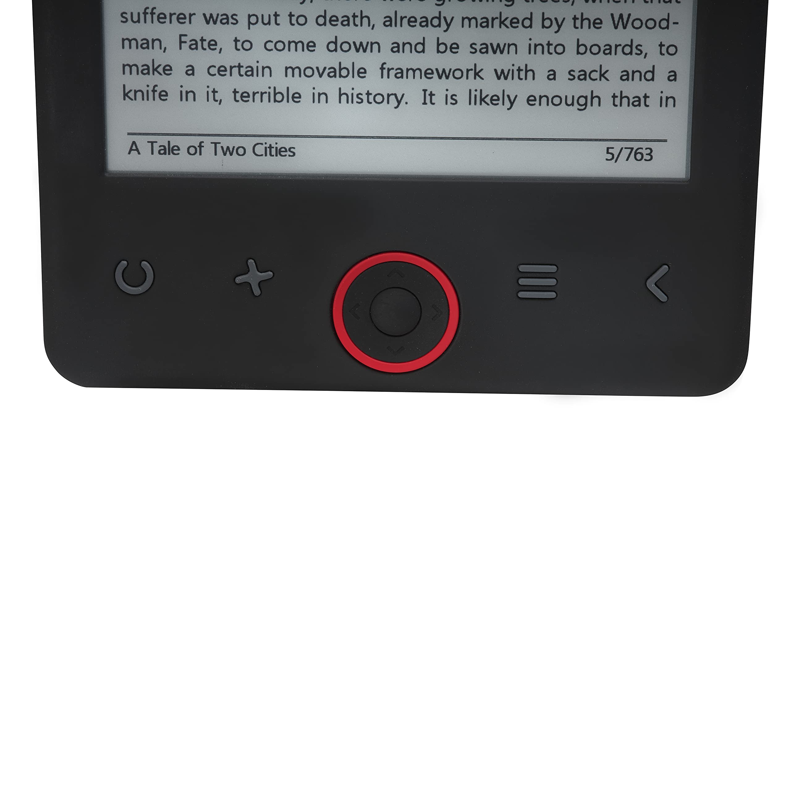 Denver E-book 6 EBO-635L Pearl PODŚWIETLENIE 4GB, Czarny