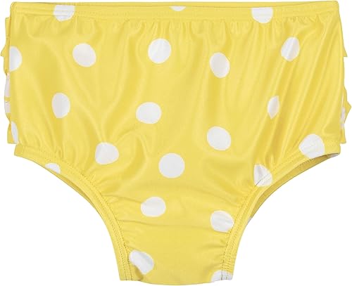 Miniatura 3 de Gerber - Conjunto de traje de baño con protección contra rozaduras de manga larga para bebés y niñas pequeñas