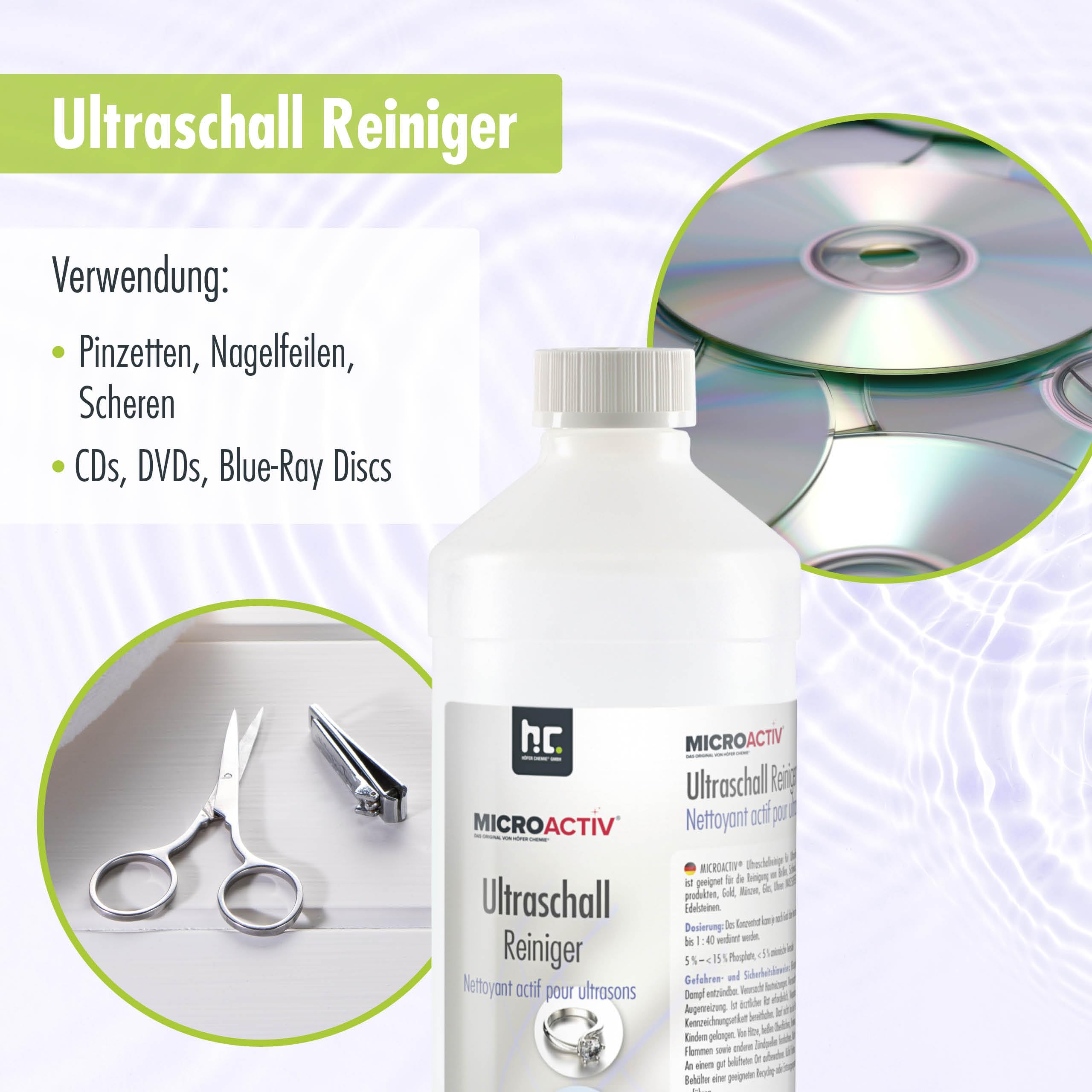 Microactiv 15 x 1 L Ultraschallreiniger