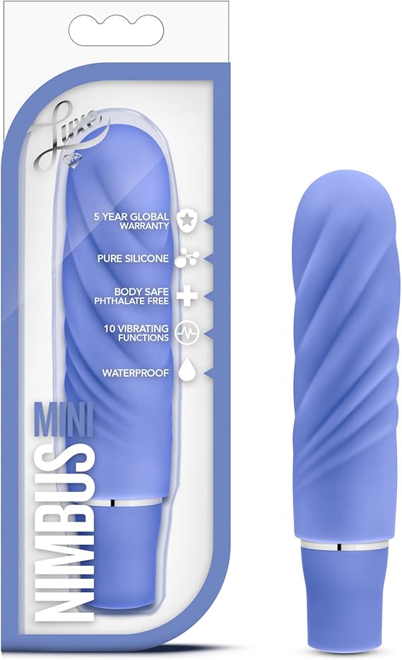 Blush mini vibrador de color púrpura 12 cm - 2,5 cm 1xAA ...