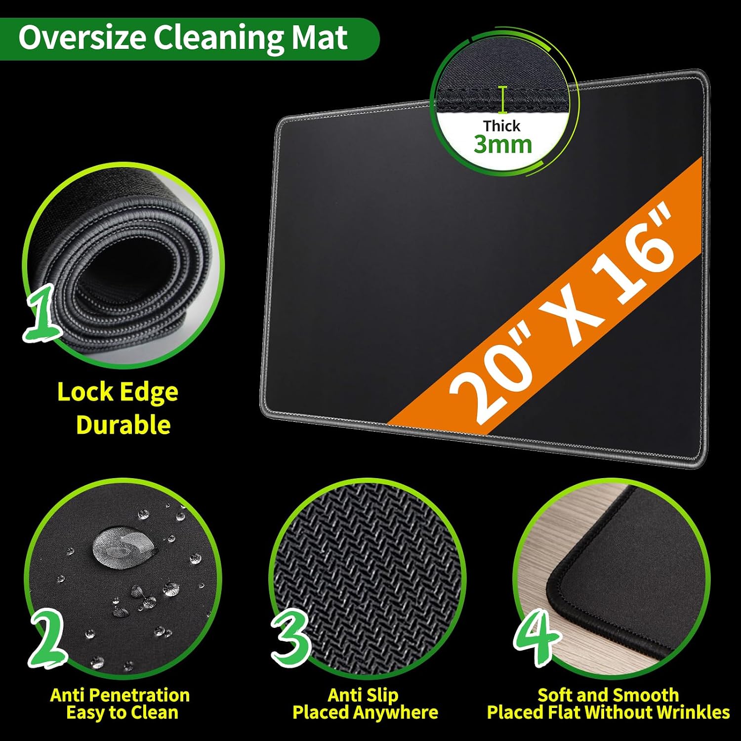 Bore Cleaner CLP Oil Needle+Spray,Gun Cleaning Kit for 12Ga / 5.56 / 9mm Gun Cleaning Snake,Gun Cleaning Supplies with Gun Cleaning Patches,6'' Gun Cleaning Swabs,Gun Brushes,Picks,Jag,Tip image 4