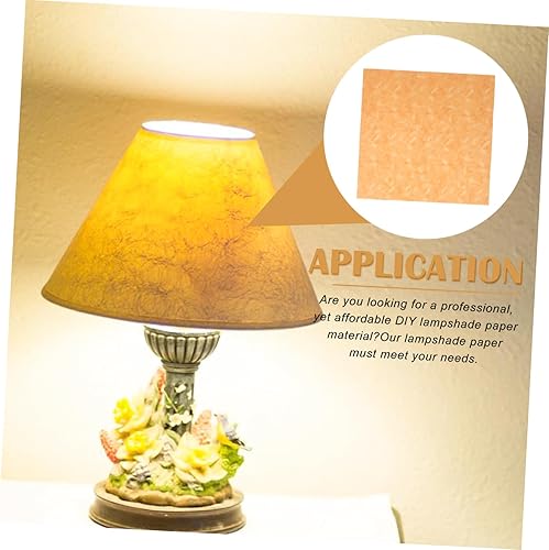 Miniatura 4 de Housoutil 1 rollo de pantalla de papel lámparas de mesa de material premium al aire libre apliques iluminación de pared vintage pantallas de lámpara