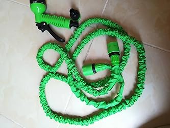 Deals-Tubo Acqua Da Giardino Estensibile Da 10 A 50 Mt Per Irrigazione Con Pistola - Foto 4