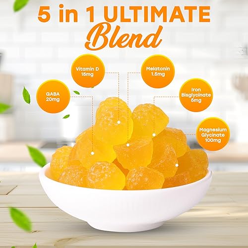 Miniatura 5 de Gomitas de glicinato de magnesio 100mg para niños y adultos - Glicinato de Magnesio