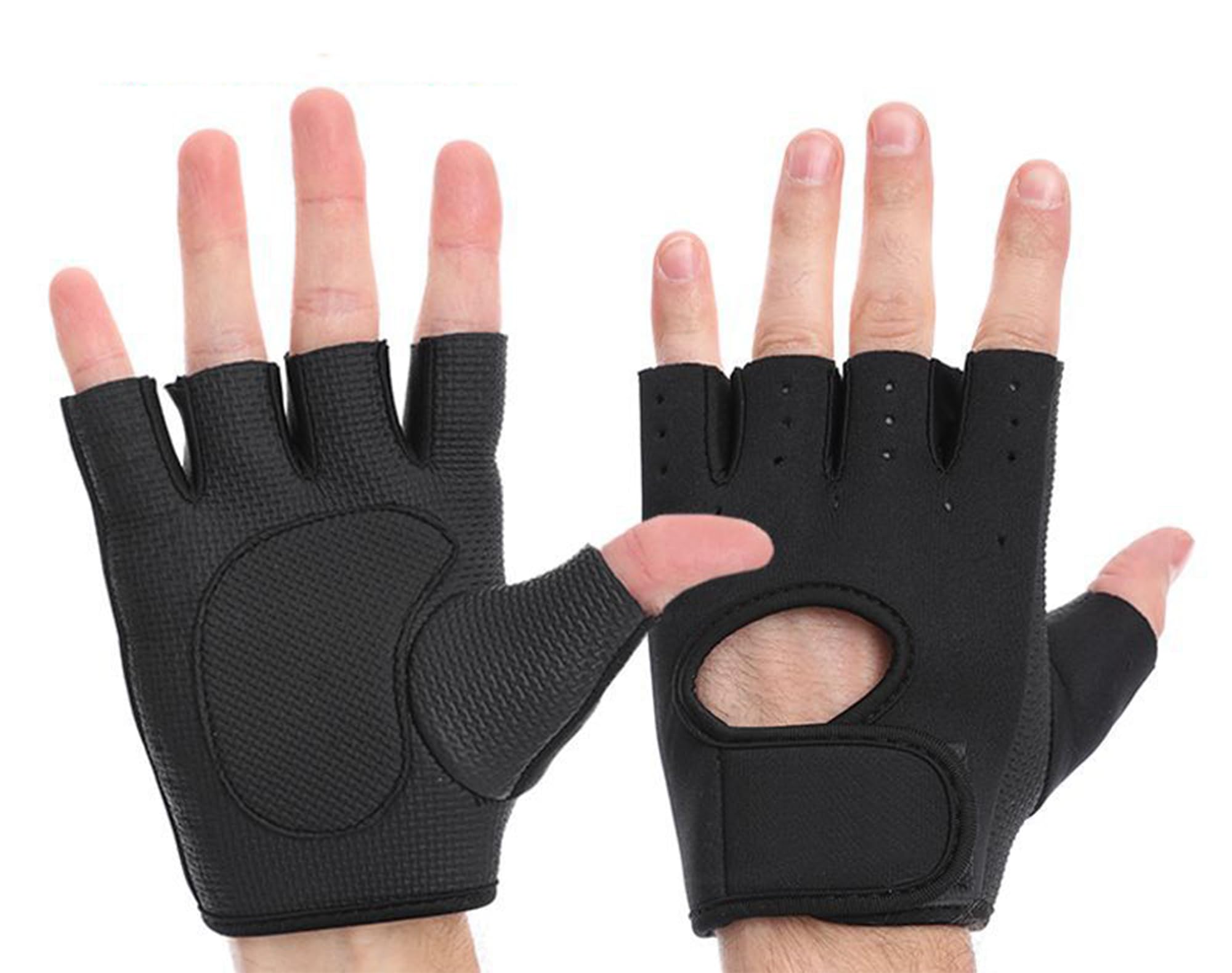 INOGIH Workout Exercise Gloves for Men and Women - Lightweight Gym Gloves for Weight Lifting, Cycling, Training