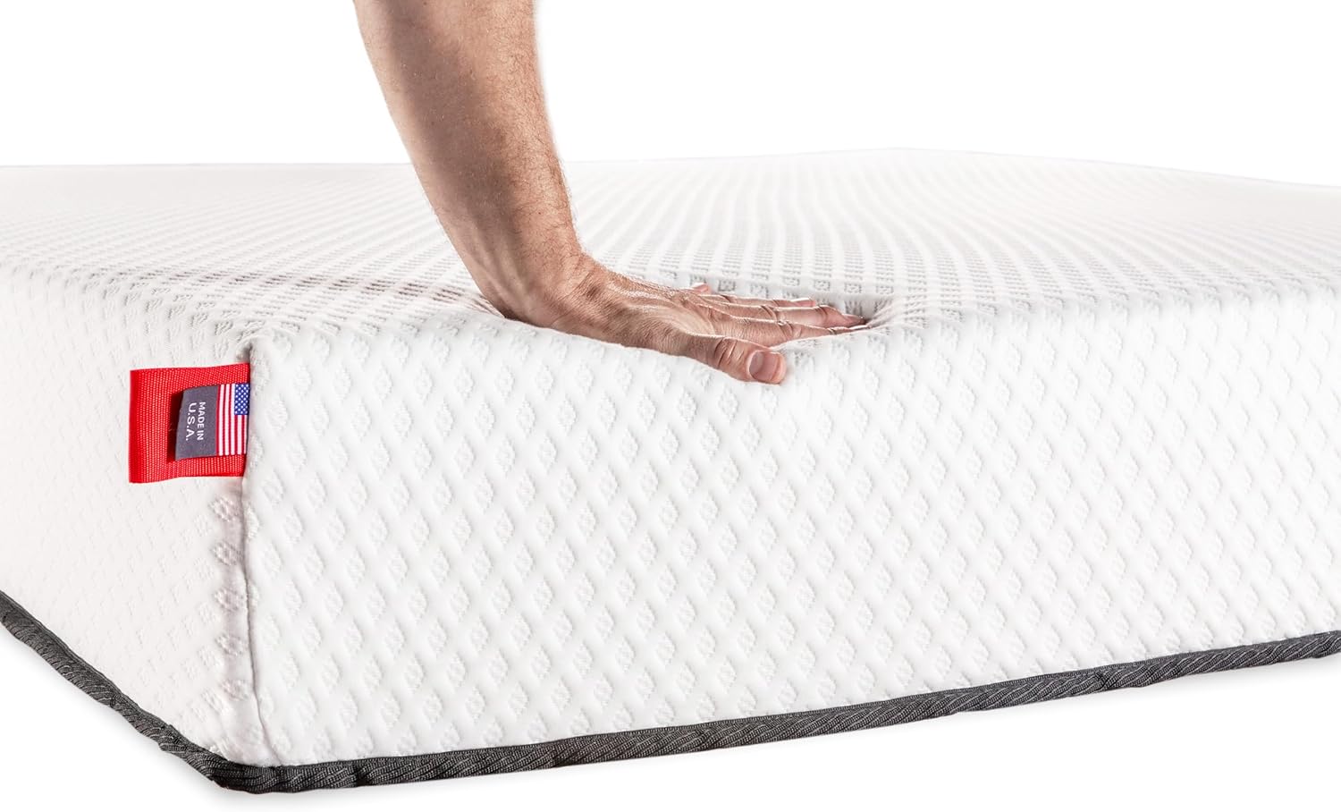Narrow Bunk Mattress - 6 Inch RV Mattress - 28x75, Aquasoft Memory Foam, Medium Firm, Breathable Diamond Soft Cover Fabric, Certified Only Safe Foams, Bed in a Box Mattress, Made in Mississippi