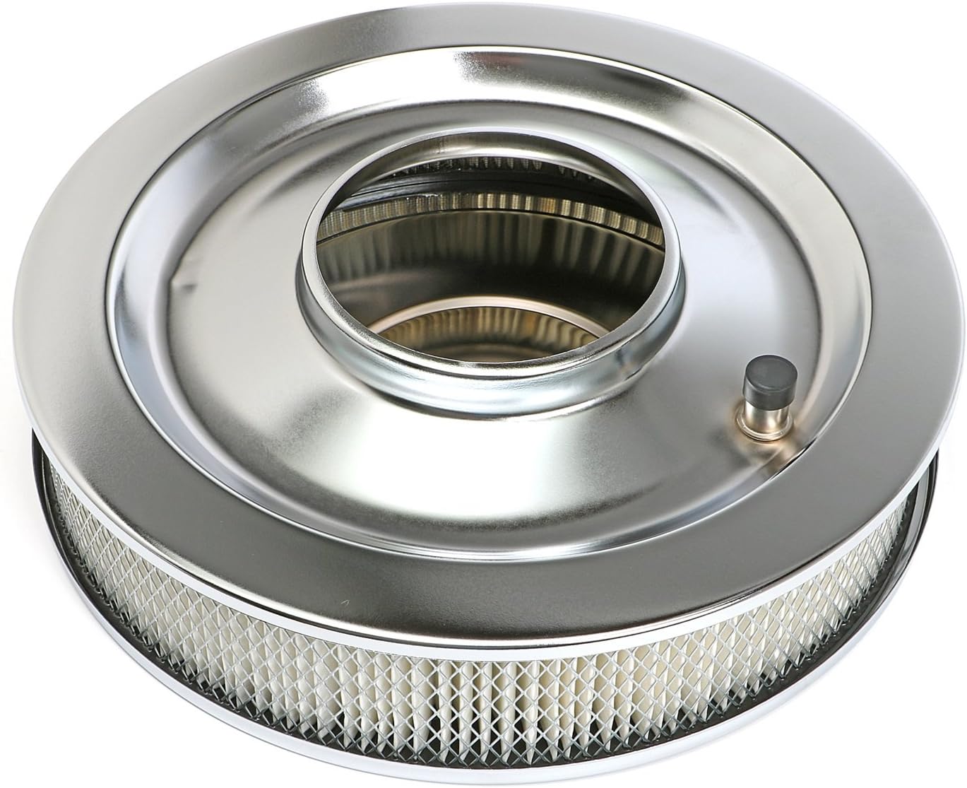 Trans-Dapt 2146 14" Flat Base Performance Air Cleaner Set