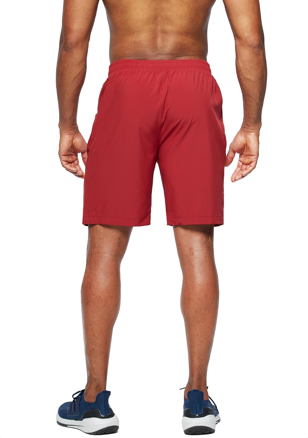 Pudolla Men's Workout Running Shorts 7"/5"/9" Lightweight Gym Athletic Shorts for Men with Zipper Pockets - Image 4