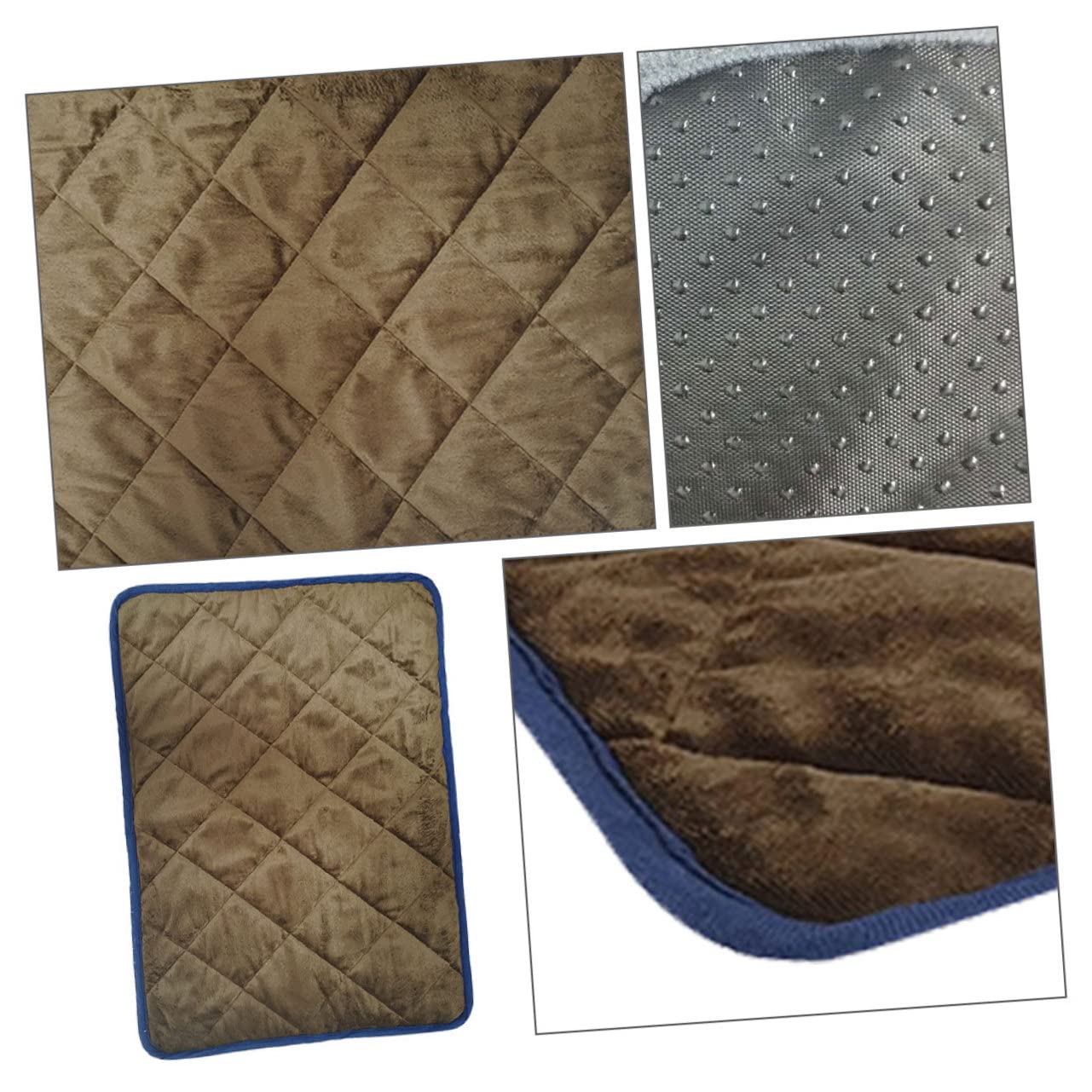 FOMIYES Tapis Chauffant pour Animaux de Compagnie Autochauffant Hiver