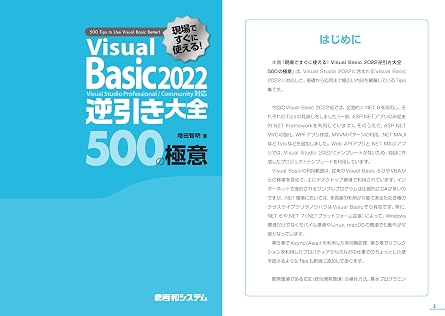現場ですぐに使える! Visual Basic 2022逆引き大全 500の極意