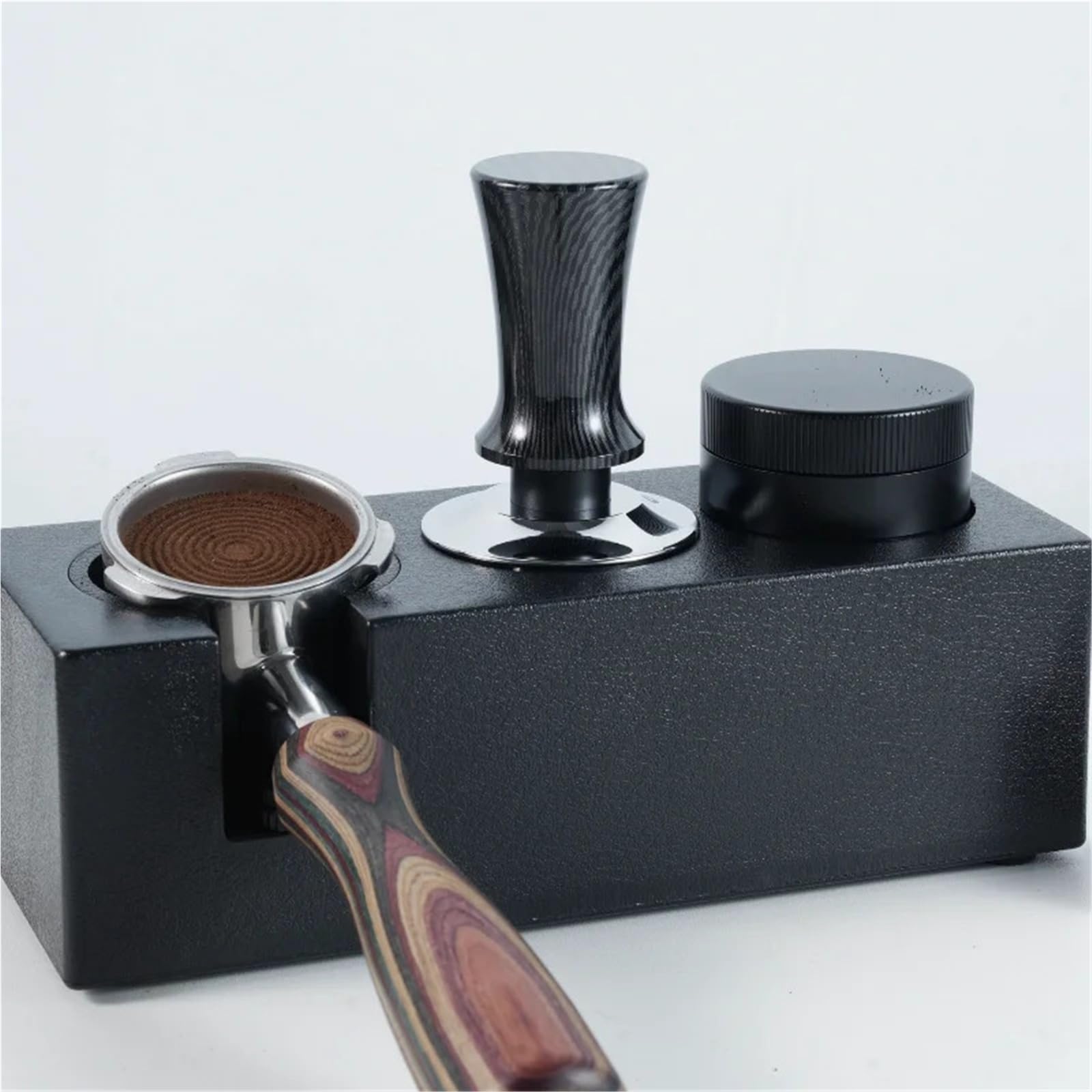 Compatible con BEARR Espresso Coffee Tamper Profundidad ajustable calibrada(53MM Flat)