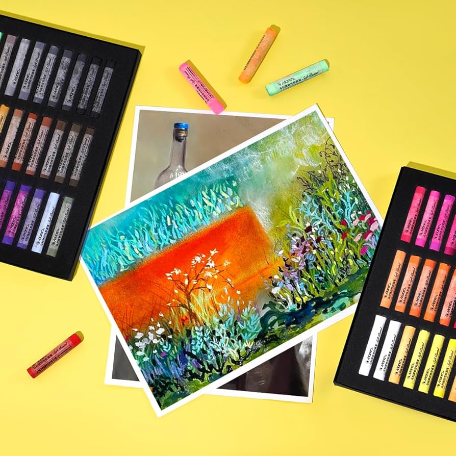 ソフトパステル８本セット２点PORTRAIT&DARK ソフトパステル8本セット2点PORTRAIT&DARK