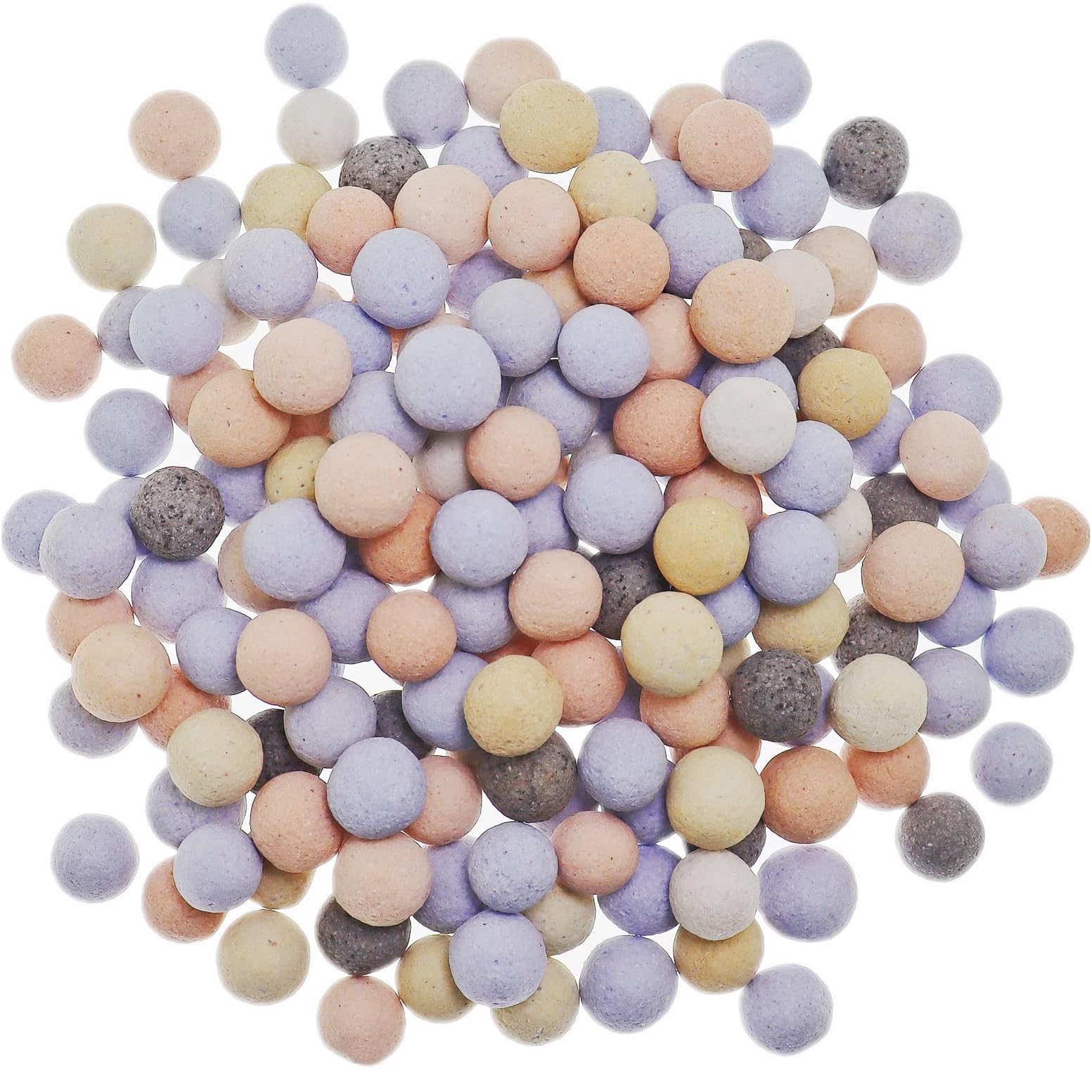 Aquarium Filter Media | Hollow Colorful Ceramic Bio Balls | High Surface Area Bio Media | 500g