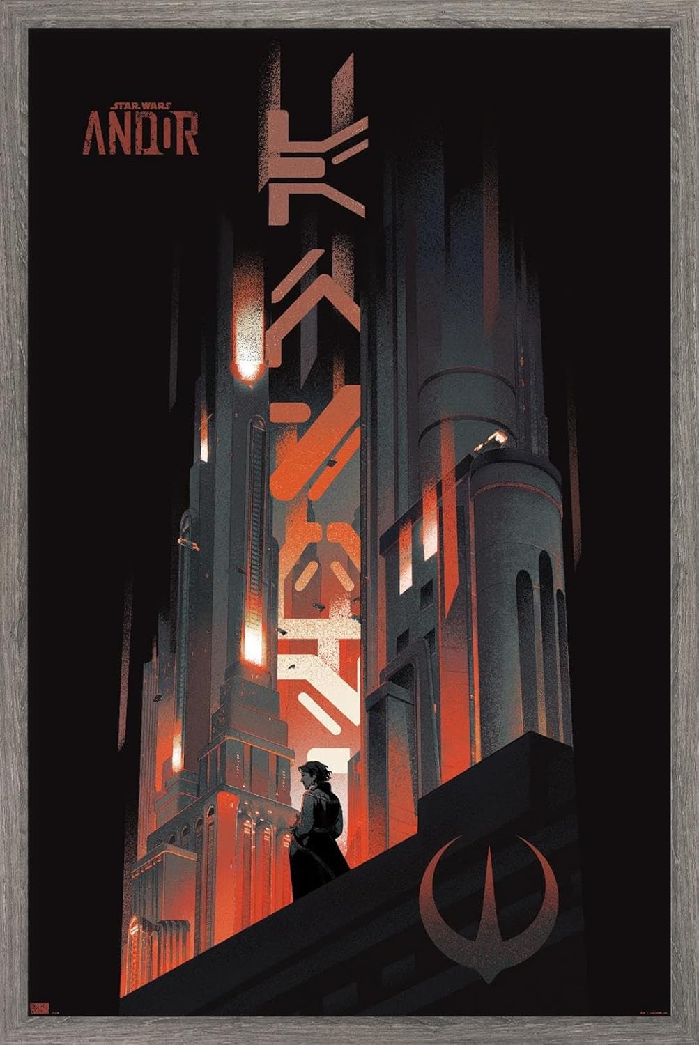 Amazon.com: Trends International Star Wars Andor: Season 2 - Skyline ...