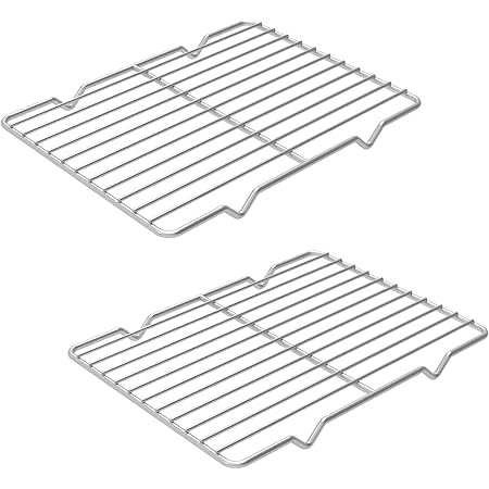 Amazon.com: P&P CHEF Cooling Rack Pack of 2, Stainless Steel Small ...