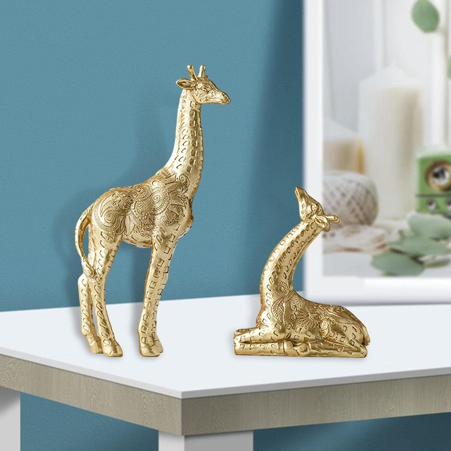 Estatua De Cabeza De Caballo, De Animales Para Comedor, | Cuotas Sin Interés