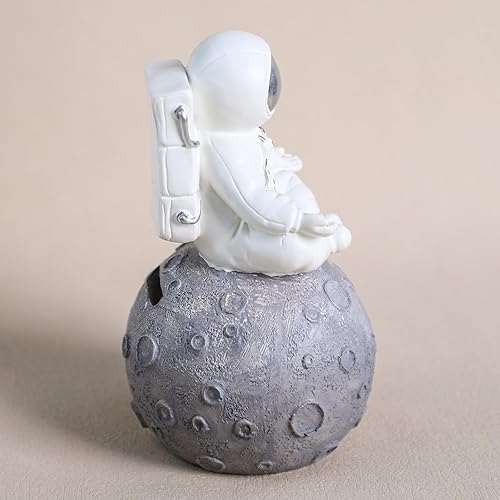 Miniatura 3 de Estatuas de astronauta y planeta escultura ornamento de escritorio Accesorios de escritorio Decoración de mesa Monedas Banco Sit