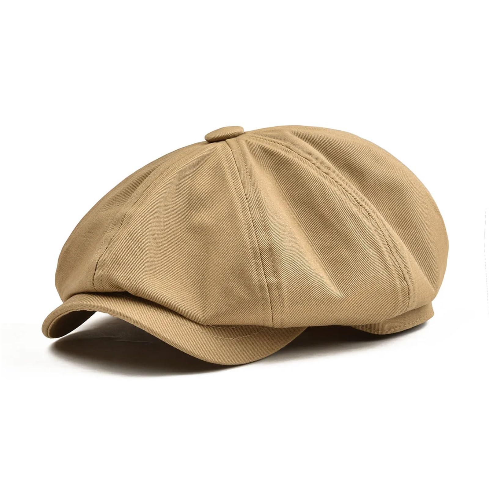 Gorra de repartidor periódicos for hombre, sarga algodón, 8 paneles, estilo panadero, retro, Gatsby, informal, boina taxista Para otoño e invierno