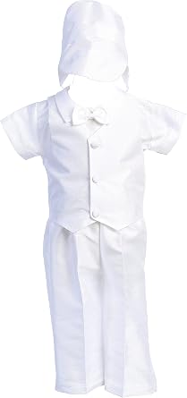 Baptism Outfits for Boys, Baby Boy Christening Outfit, Baptismal Clothes w/Long Pants - Ropa de Bautizo para Nino Bebe