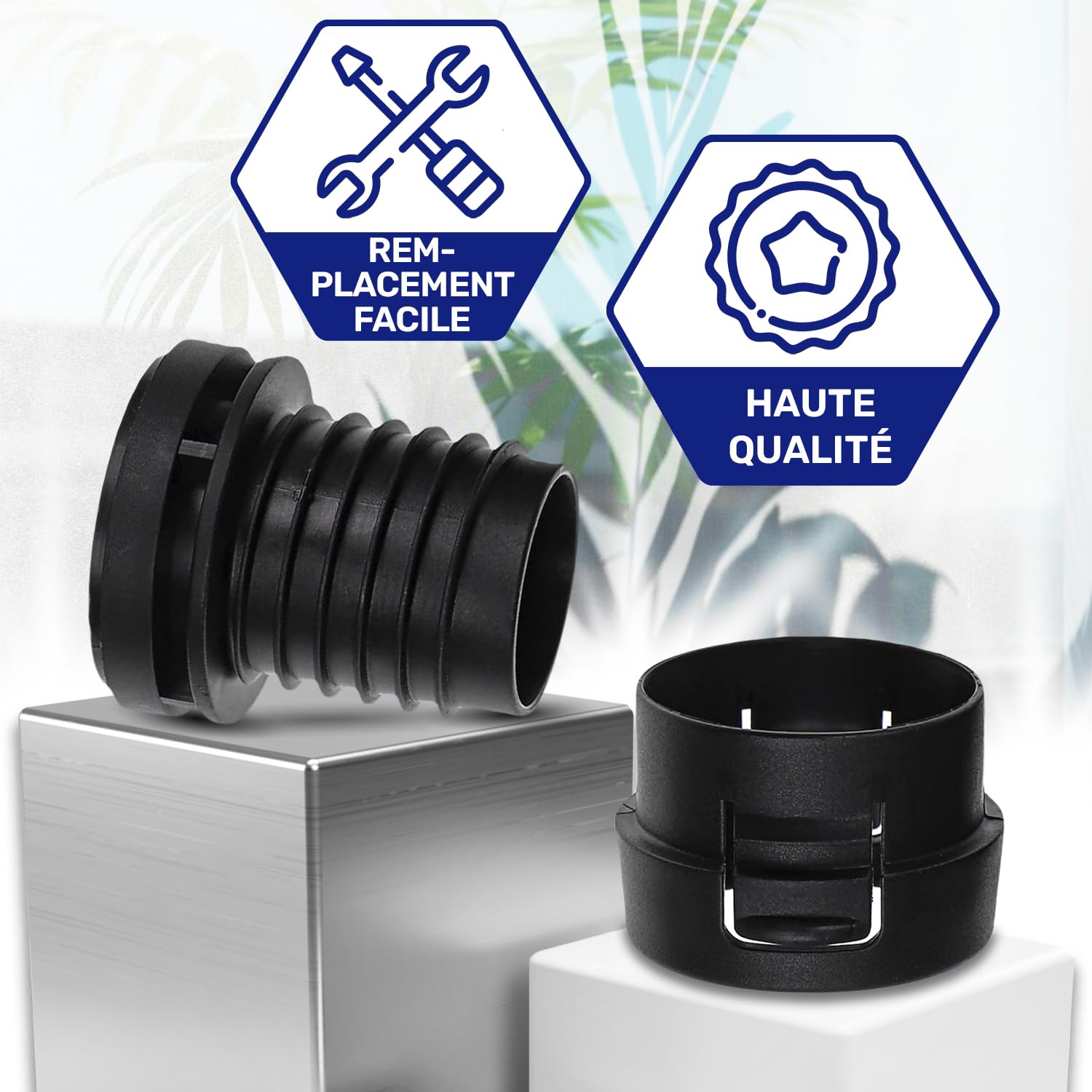 Kit De Réparation Tuyau Aspirateur Miele - Adaptateurs Solides Avec Garantie 10 Ans - MONTERAL