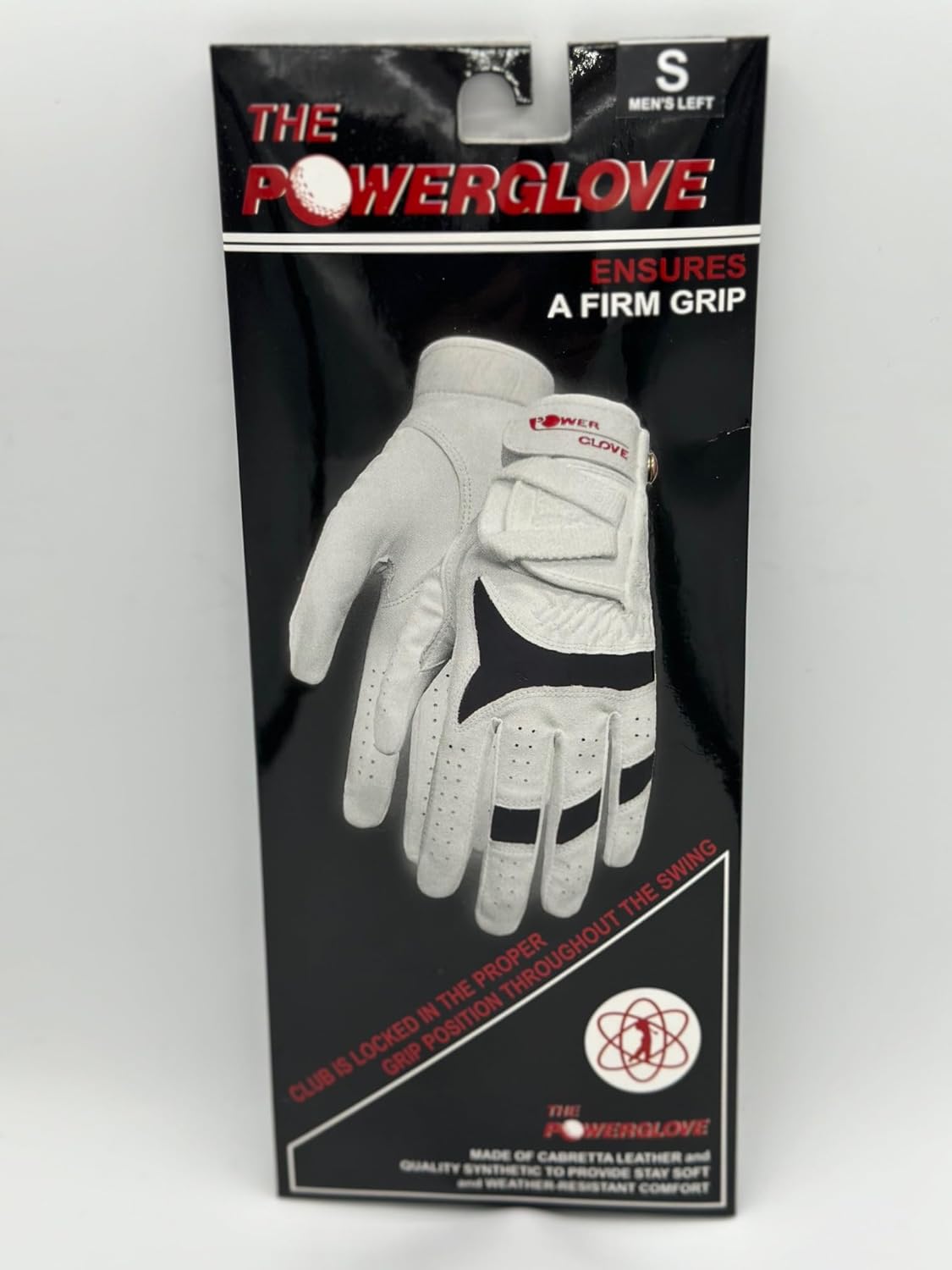 The Power Glove Golf Grip Trainer, Secure Grip Position for All Clubs