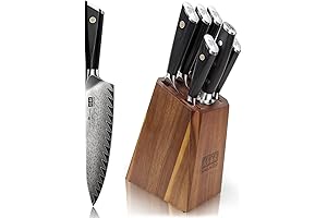 7-Piece Damascus Kitchen Knife Set: The Ultimate Culinary Companion for the Modern Chef
