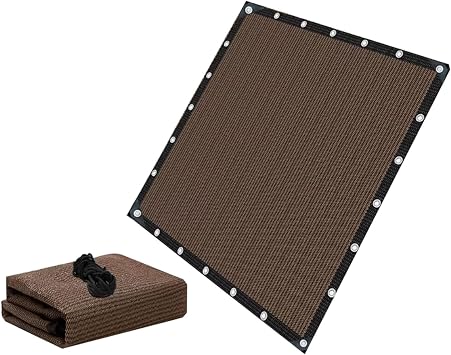Outdoor Privacy Screen Fence,Mesh Shade Net Cover,Shade Cloth Greenhouse Shade Cover with Grommets,Ideal for Garden and Backyard,Perfect for Patio Privacy Wall6.6x40ft2x12m