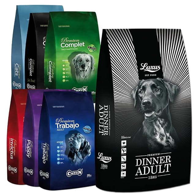 Foto 5 de 6 de Pienso para Perros Adultos para Todas Las Razas y tamaños Rico en Pollo Alimento seco para Perros 20 kg Canun…