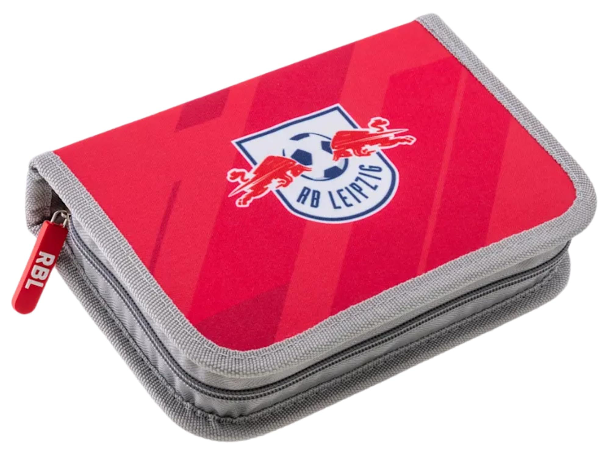 RB Leipzig Schuletui gefüllt Federmappe rot Etui Federtasche RBL - Plus Lesezeichen Wir lieben Fußball