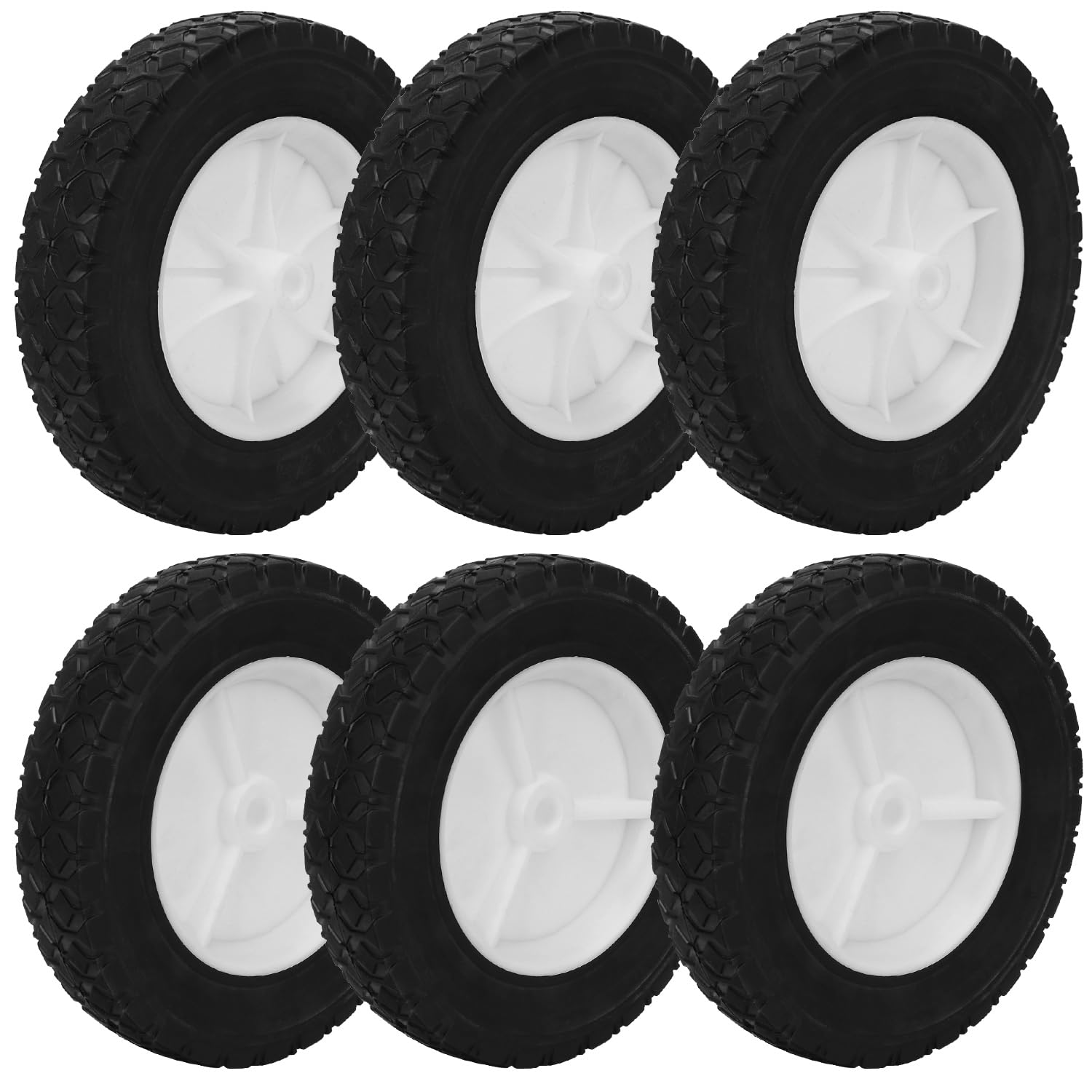 IHDYPPEW 7 Inch Wheel 6-Pack
