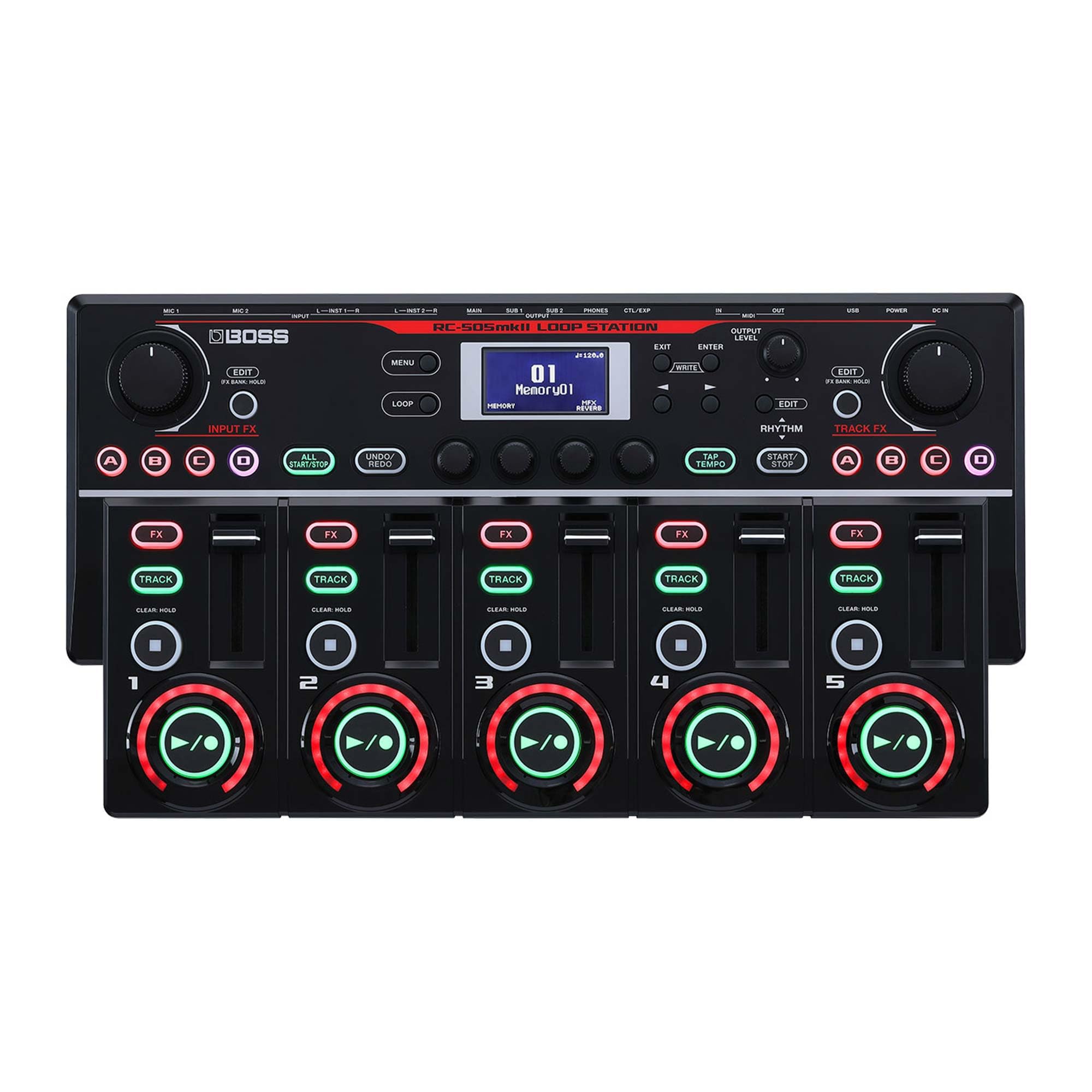 BOSS RC505mkll LoopSTATION ループステーション BOSSのループステーションRC-505がパワーアップして誕生いたし