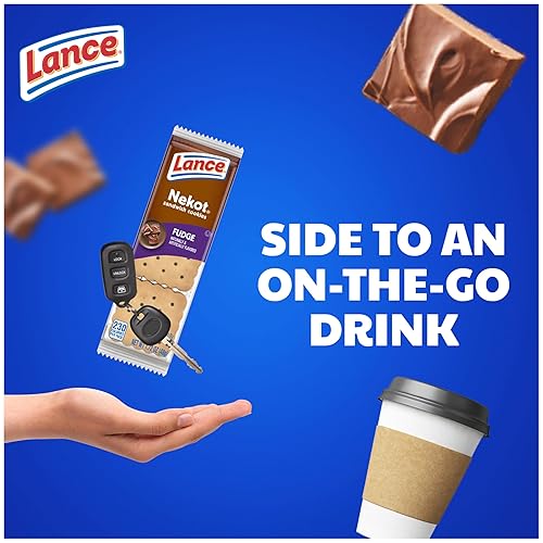 Vista 106 de Lance Galletas sándwich, mantequilla de maní ToastChee, 20 paquetes envueltos individualmente, 6 sándwiches cada uno