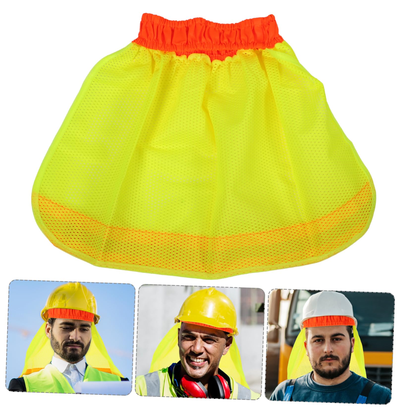 NUOBESTY Casco Di Sicurezza Riflettente Cappello Di Sicurezza Protezione Solare Uomini Cappello Di Protezione Solare Cappello Da Sole Parasole Riflettente Panno Per Parasole