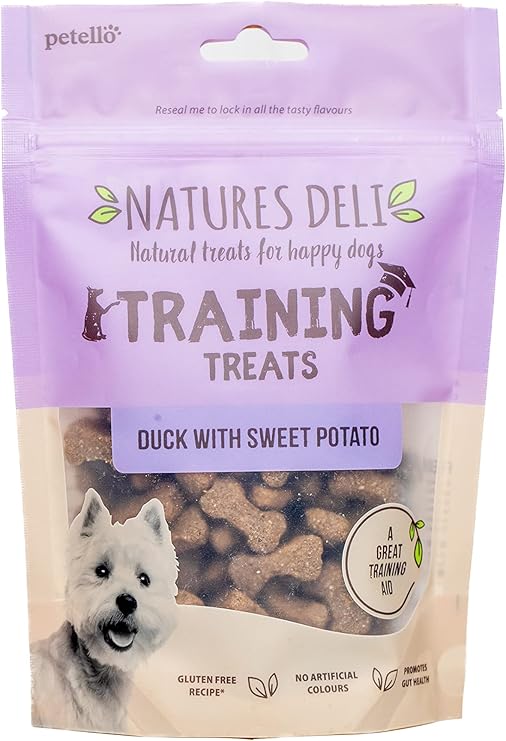 Natures Deli Puppy Training Treats Duck with Sweet Potato Dog Treat