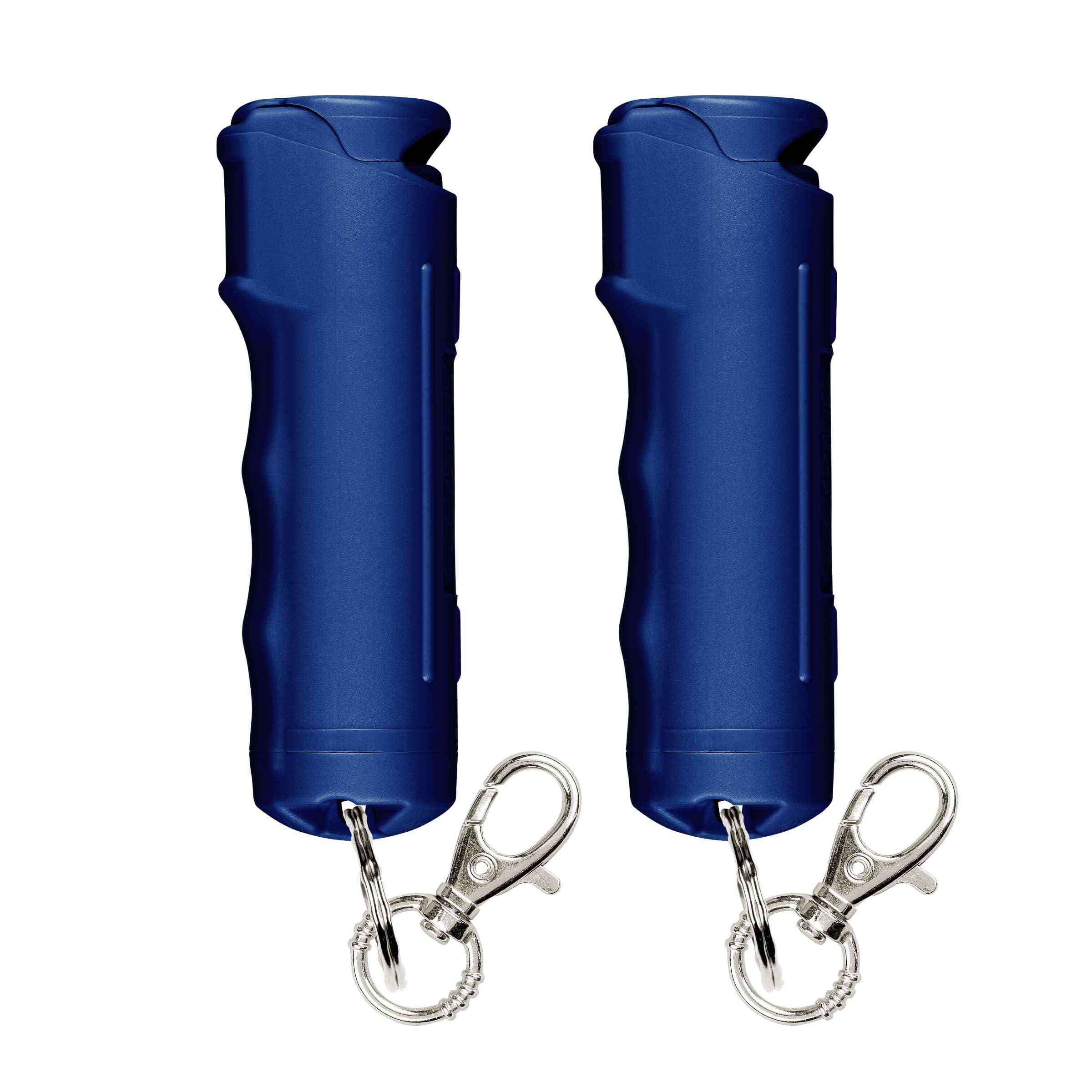 SABRE Pepper Spray with Fast Flip-Top Safety &amp; Snap‑Clip Keychain for Self Defense - Maximum Police Strength OC with UV Marking Dye, 10‑Sec. Spray, 14-ft Range, Finger Grip, Made in USA, 0.54 fl oz