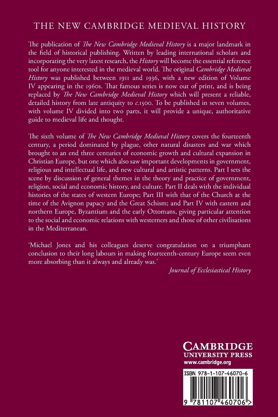 The New Cambridge Medieval History: C. 1300 C. 1415: 6 (The New Cambridge Medieval History, Series Number 6)