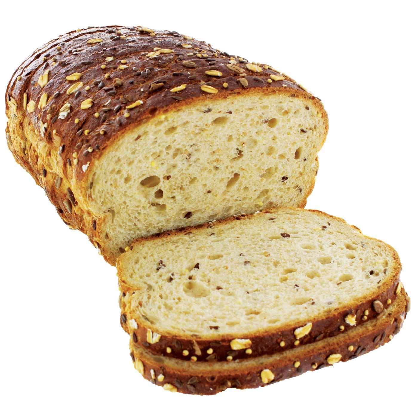 Sedlav 10 Grain Sandwich Bread Half Loaf Sliced Multigrain Baking Style Bread 10 oz Size for Toast Sandwiches Breakfast Meals and Light Kitchen Use
